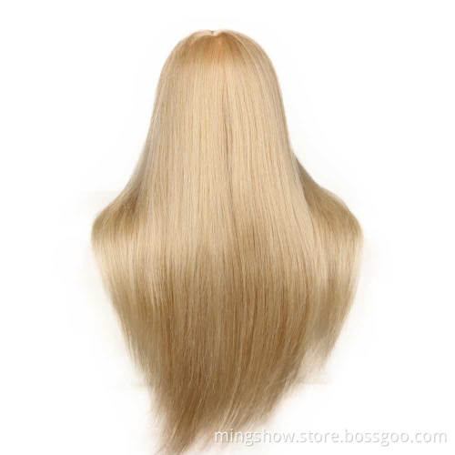 cosmetology 100% human hair mannequin dummy doll head african training head